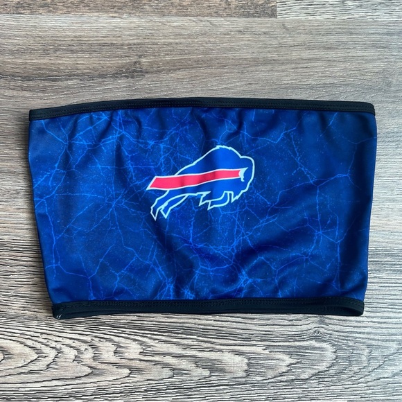 NFL Tops - Buffalo Bills Bandeau Tube Top
